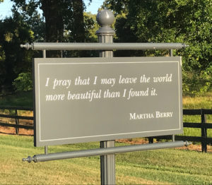 Martha Berry quote